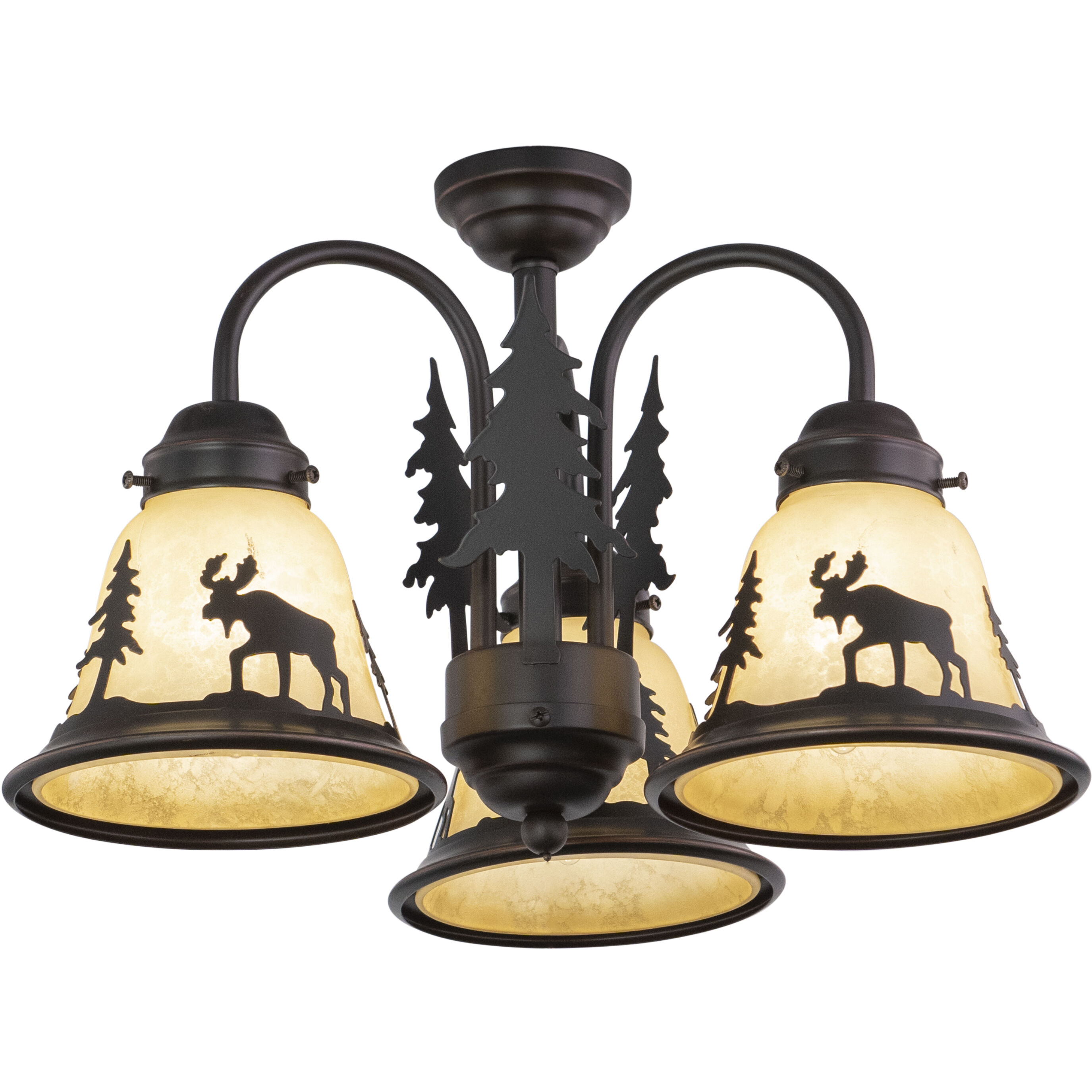 Yellowstone LED Burnished Bronze Convertible Light Kit