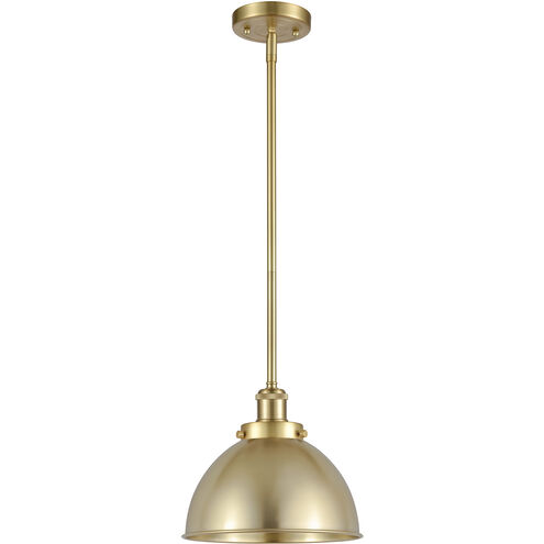 Ballston Urban 1 Light 10 inch Satin Gold Pendant Ceiling Light