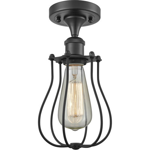 Austere Barrington LED 6 inch Matte Black Flush Mount Ceiling Light