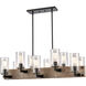 Diego 10 Light 37.38 inch Island Light