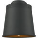 Franklin Restoration Addison LED 5 inch Matte Black Mini Pendant Ceiling Light