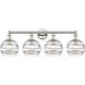 Edison Rochester 4 Light 35 inch Polished Nickel Bath Vanity Light Wall Light