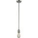 Franklin Restoration Beacon LED 12 inch Brushed Satin Nickel Mini Pendant Ceiling Light in Clear, Franklin Restoration