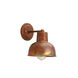 Charita Sconce Wall Light in Incandescent, Burnt Copper