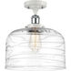 Ballston Bell 1 Light 8.00 inch Semi-Flush Mount