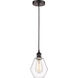 Edison Cindyrella 1 Light 6 inch Oil Rubbed Bronze Mini Pendant Ceiling Light