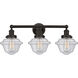 Oxford 3 Light 24.5 inch Oil Rubbed Bronze Bath Vanity Light Wall Light