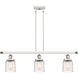 Ballston Bell 3 Light 36.00 inch Island Light