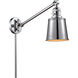Addison 21 inch 3.50 watt Polished Chrome Swing Arm Wall Light, Franklin Restoration