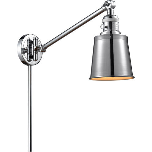Addison 21 inch 3.50 watt Polished Chrome Swing Arm Wall Light, Franklin Restoration