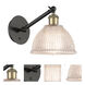 Ballston Arietta LED 8 inch Black Antique Brass Sconce Wall Light