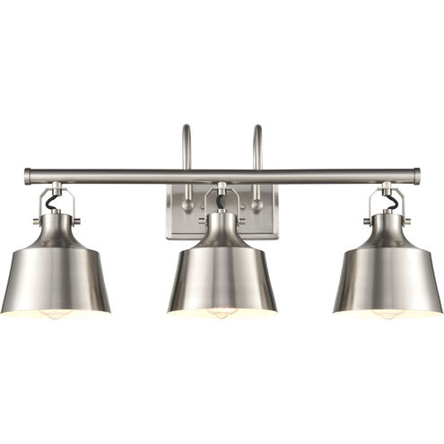 Auralume Provin LED 28.38 inch Brushed Satin Nickel Bath Vanity Light Wall Light