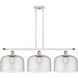 Ballston X-Large Bell 3 Light 36.00 inch Island Light