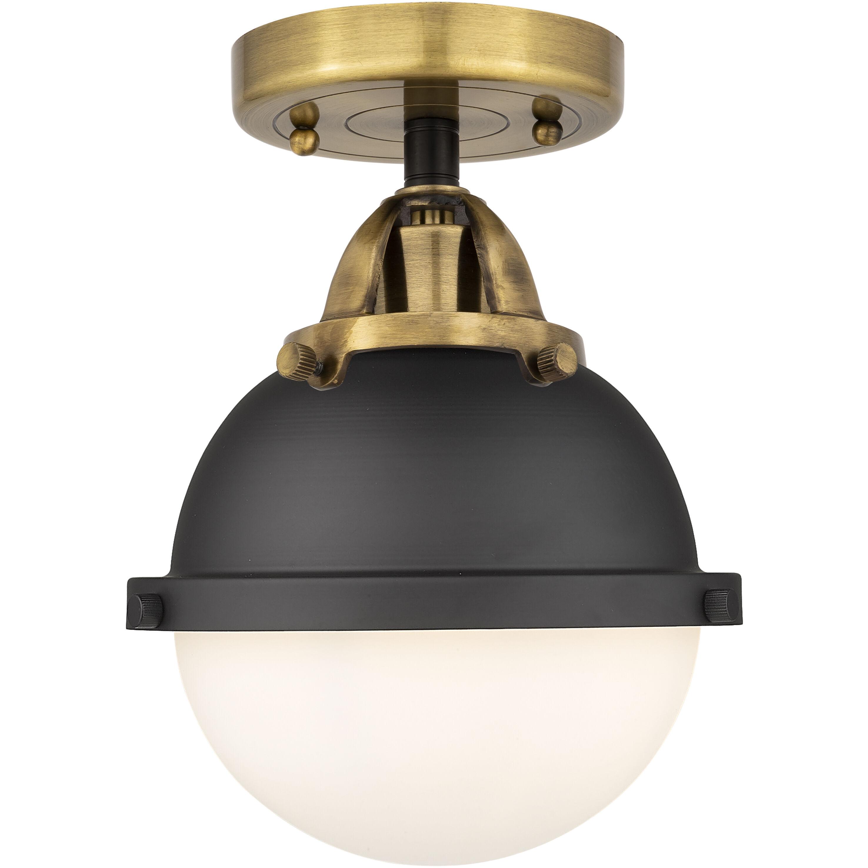 Black and antique brass ceiling light sales