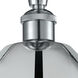 Edison Metal Bristol 1 Light 12 inch Polished Chrome Semi-Flush Mount Ceiling Light