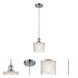 Ballston Niagra 1 Light 7 inch Polished Chrome Mini Pendant Ceiling Light, Ballston