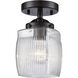 Nouveau Colton 1 Light 5.50 inch Semi-Flush Mount