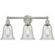 Edison Hanover 3 Light 24.25 inch Bathroom Vanity Light