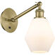 Ballston Cindyrella LED 6 inch Antique Brass Sconce Wall Light