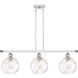 Ballston Athens Water Glass 3 Light 36.00 inch Island Light