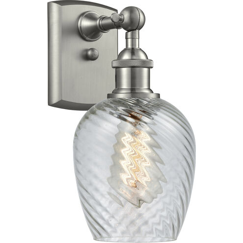Ballston Salina 1 Light 5 inch Brushed Satin Nickel Sconce Wall Light, Ballston