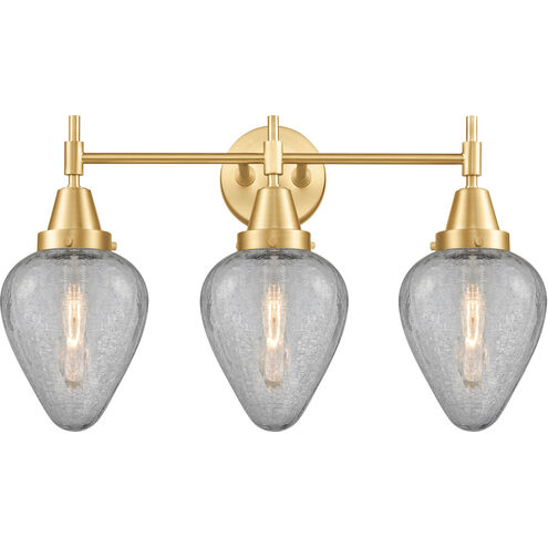 Caden 3 Light 25 inch Satin Gold Bath Vanity Light Wall Light