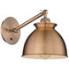 Adirondack 1 Light 8.13 inch Antique Copper Sconce Wall Light