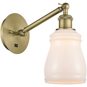 Ballston Ellery LED 5 inch Antique Brass Sconce Wall Light