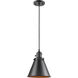 Franklin Restoration Appalachian LED 8 inch Oil Rubbed Bronze Mini Pendant Ceiling Light