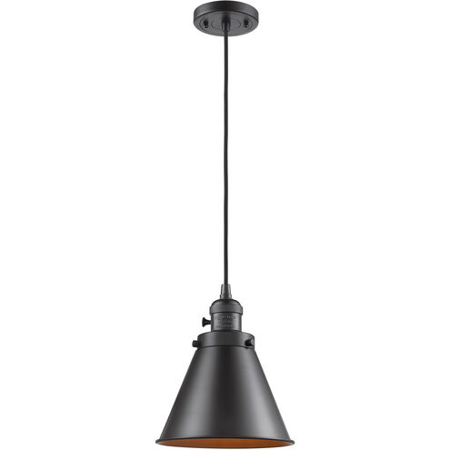 Franklin Restoration Appalachian LED 8 inch Oil Rubbed Bronze Mini Pendant Ceiling Light