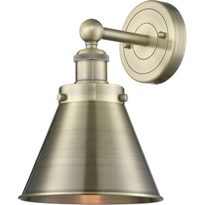 Appalachian 1 Light 8 inch Antique Brass Sconce Wall Light