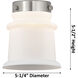 Franklin Restoration Canton LED 6.5 inch Oil Rubbed Bronze Mini Pendant Ceiling Light in Seedy, Franklin Restoration