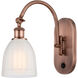 Ballston Brookfield 1 Light 6 inch Antique Copper Sconce Wall Light