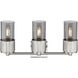 Bolivar 3 Light 20.50 inch Bathroom Vanity Light