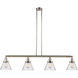 Franklin Restoration Large Cone 4 Light 52.38 inch Island Light