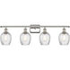 Ballston Salina 4 Light 36 inch Polished Nickel Bath Vanity Light Wall Light, Ballston