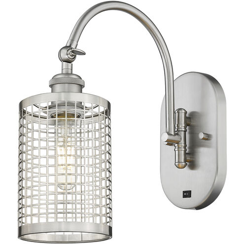 Nestbrook 1 Light 5 inch Satin Nickel Sconce Wall Light