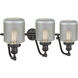 Franklin Restoration Stanton 3 Light 28 inch Oil Rubbed Bronze Bath Vanity Light Wall Light, Franklin Restoration