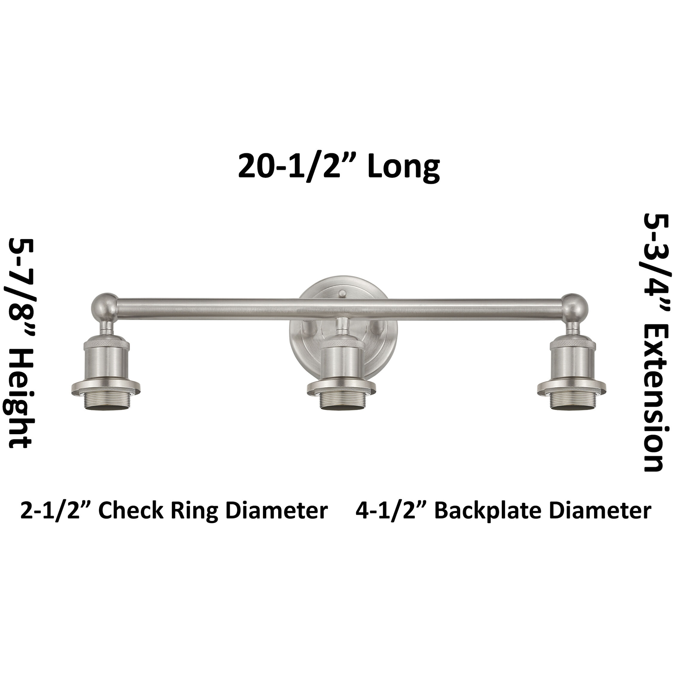 Edison Preston 3 Light 24.25 inch Antique Copper Bath Vanity Light Wall Light in Mercury