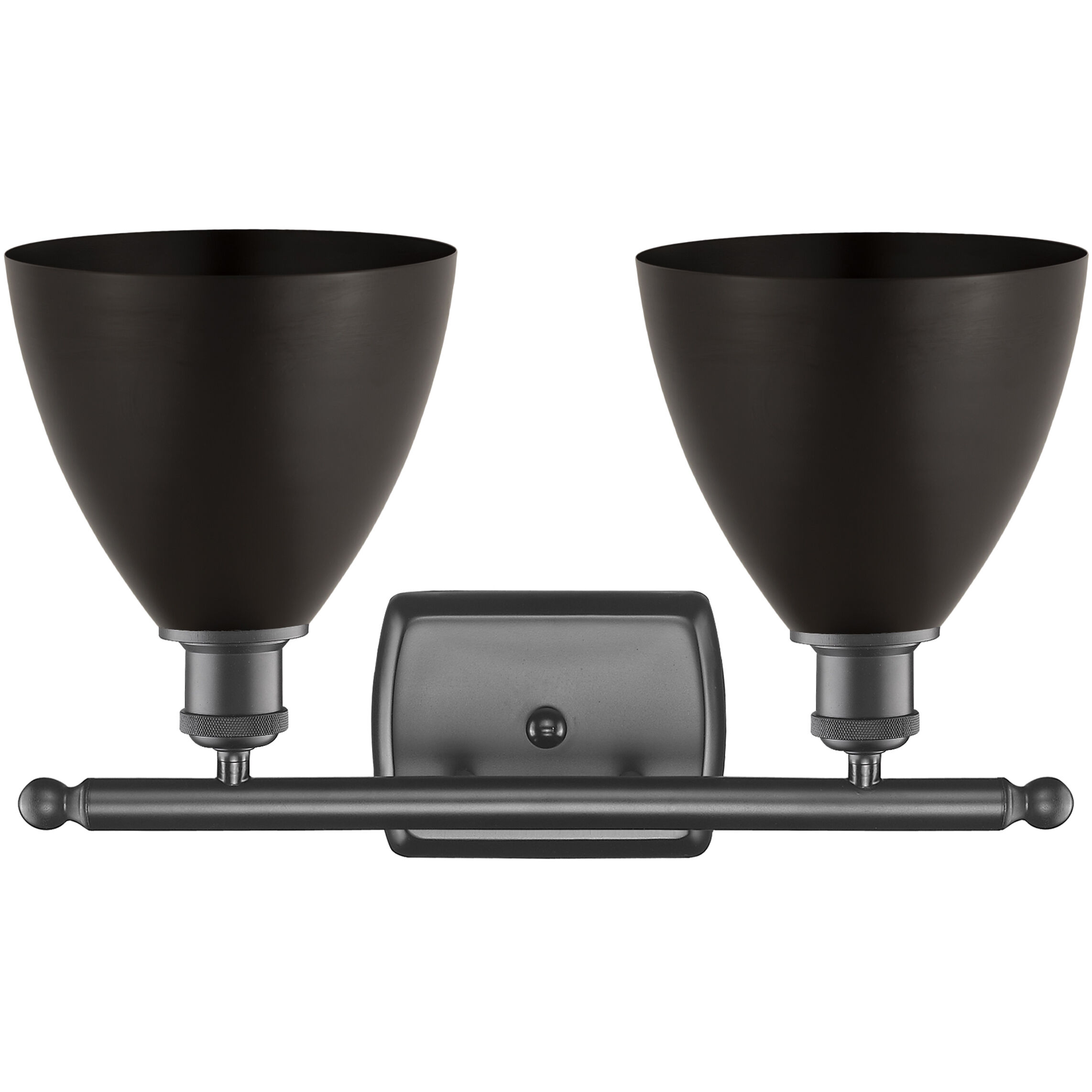 Ballston Dome 2 Light 18 inch Oil Rubbed Bronze Bath Vanity Light Wall Light