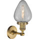 Franklin Restoration Geneseo 1 Light 7 inch Brushed Brass Sconce Wall Light, Franklin Restoration