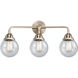 Nouveau 2 Beacon 3 Light 24.00 inch Bathroom Vanity Light
