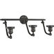 Franklin Restoration Bare Bulb 3 Light 26 inch Oil Rubbed Bronze Bath Vanity Light Wall Light, Franklin Restoration