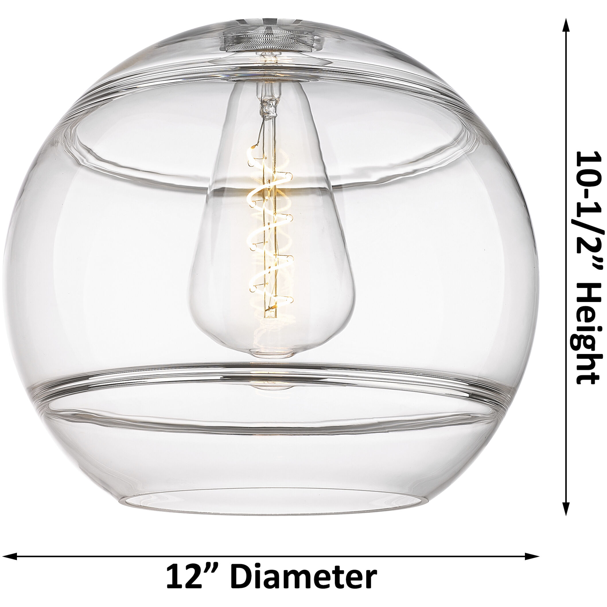 Ballston Rochester 1 Light 12 inch Antique Copper Stem Hung Mini Pendant Ceiling Light