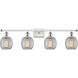 Ballston Belfast 4 Light 36.00 inch Bathroom Vanity Light