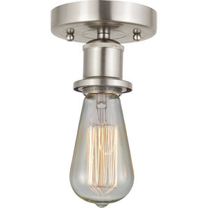 Edison Bare Bulb 1 Light 2.00 inch Semi-Flush Mount