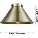 Franklin Restoration Briarcliff LED 10 inch Matte Black Mini Pendant Ceiling Light, Franklin Restoration