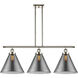 Ballston X-Large Cone 3 Light 36.00 inch Island Light