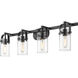 Pilaster LED 34.88 inch Matte Black Bath Vanity Light Wall Light
