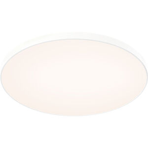 Fusion 1 Light 12 inch White Flushmount Ceiling Light